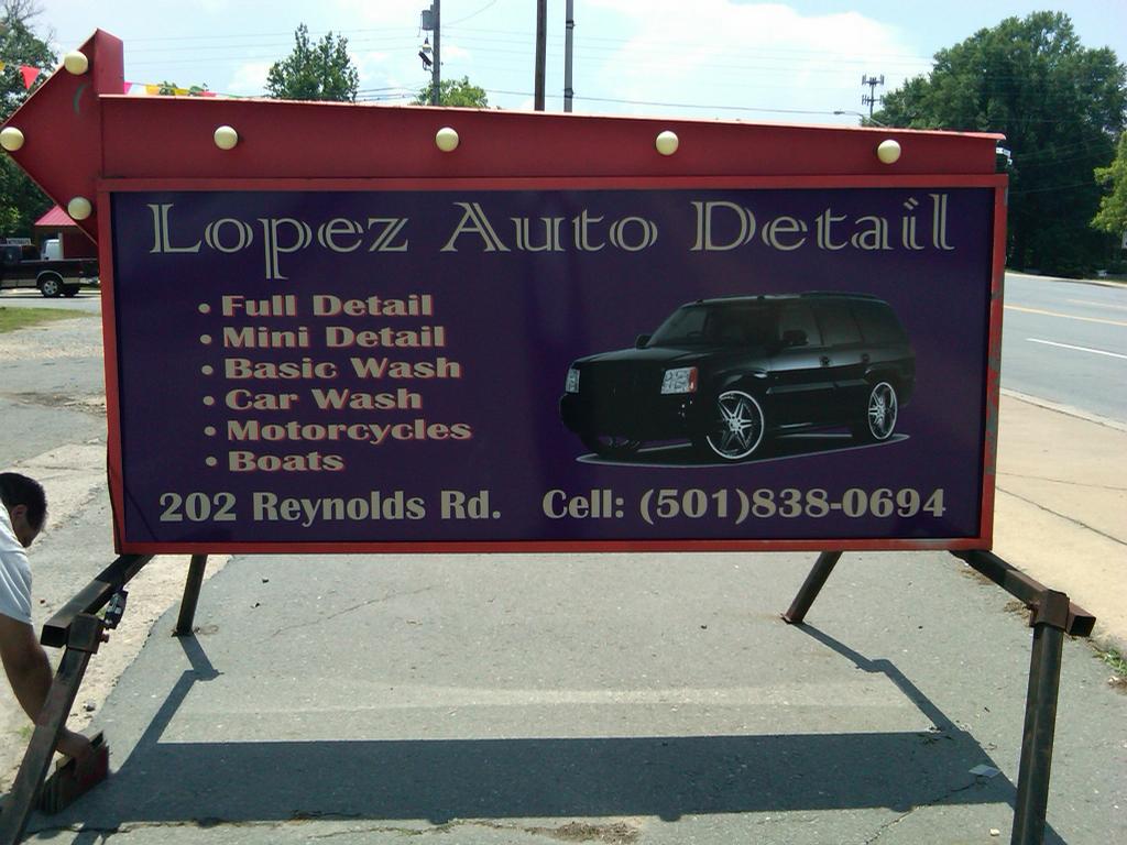 lopez auto detail from sign a rama little rock in little rock ar 72205