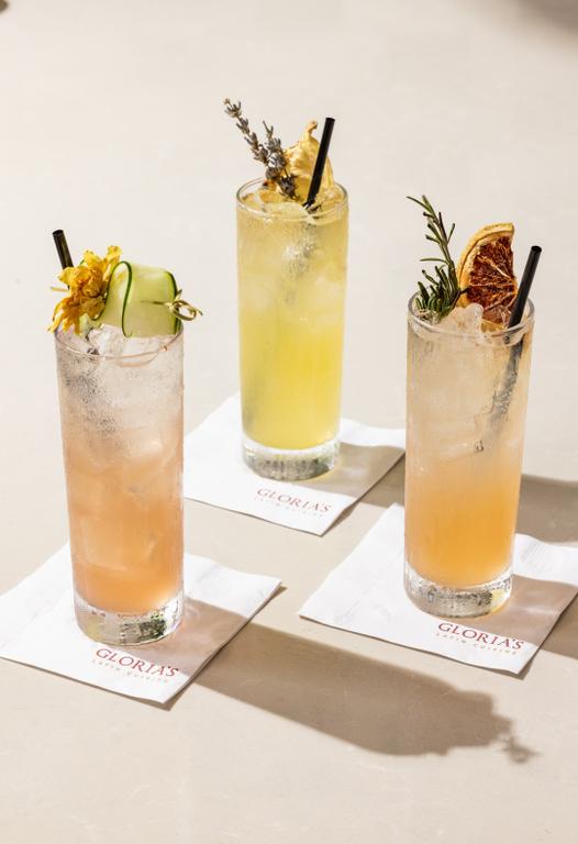 Vibras Refrescantes at Gloria's Latin Cuisine. Our refreshing line of non-alcoholic cocktails. by Gloria's Latin Cuisine
