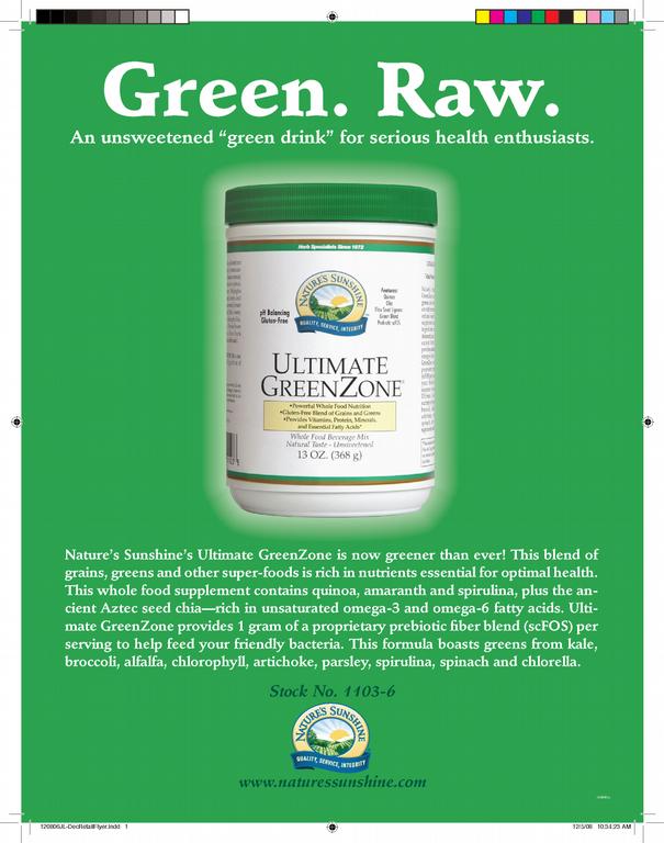 retail_greenzoneflyer by Nature's Sunshine Products Inc