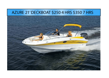 AZURE-21' by Hayley's Jet Ski & Boat Rental