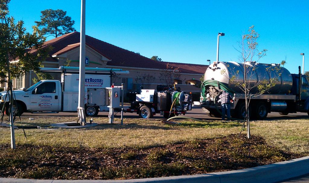 jet rooter plumbing drain sewer cleaning liftstation wastewater pump grease removal master plumber central florida plumbing company lift station manhole clogg pipe orlando fl longwood by Jet Rooter Plumbing Sewer & Drain Cleaning