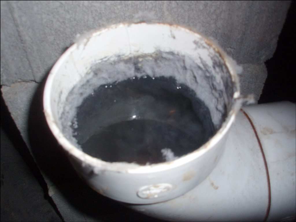 This vent is made of non approved materials, PVC can retain and pool water in them, causing complete blockage of the vent operation. by Dryer Vent Wizard of the Treasure Coast