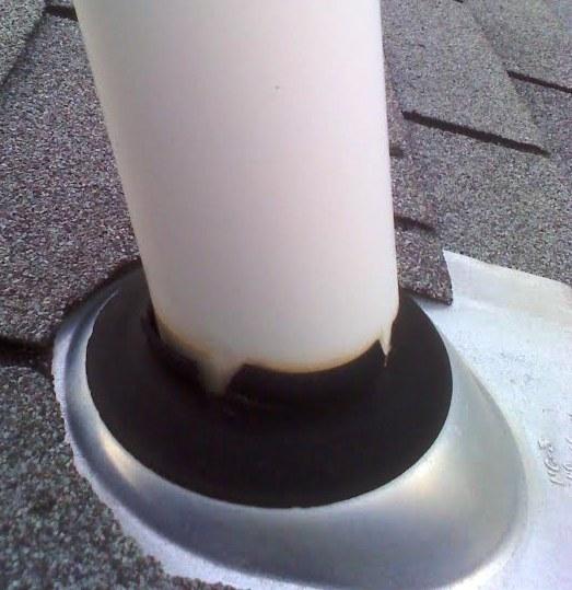 Damaged-roof-boot by Rick's Remodeling and Home Repair
