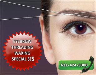 Eyebrow Threading | Threading Salon in Huntington Station, NY 11746