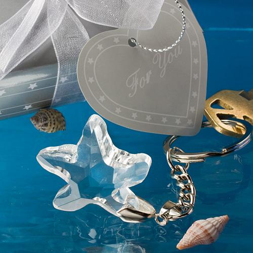 starfish keychains by My Wedding Favors Etc