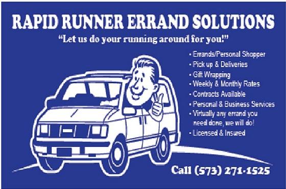 Pictures For Rapid Runner Errand Solutions In Jackson Mo 63755 Rapid Runner Image