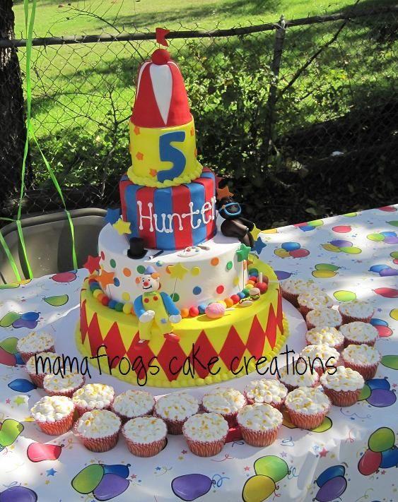 Carnival birthday cake from Mon Petite Cake Shop in Garland, TX 75043