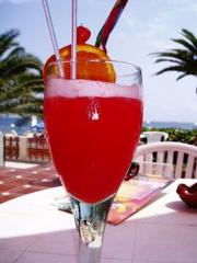Mixed drink recipes.