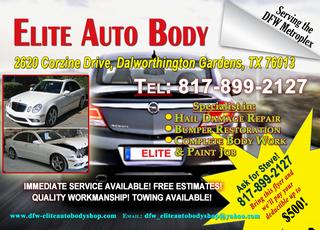 Elite Auto Body Repair and Paint Shop