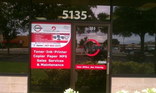 Located Just off I4 and Lee Road by XELAR  FBS Authorized Printer Repair of Orlando