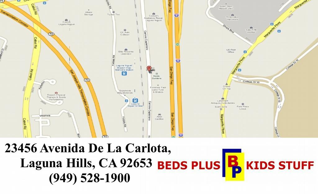Beds Plus Kids Stuff Laguna Hills CA 92653 9495281900