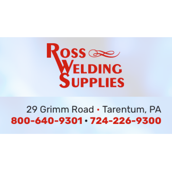Ross Welding Supplies Inc Tarentum PA 15084 7242269300 Propane