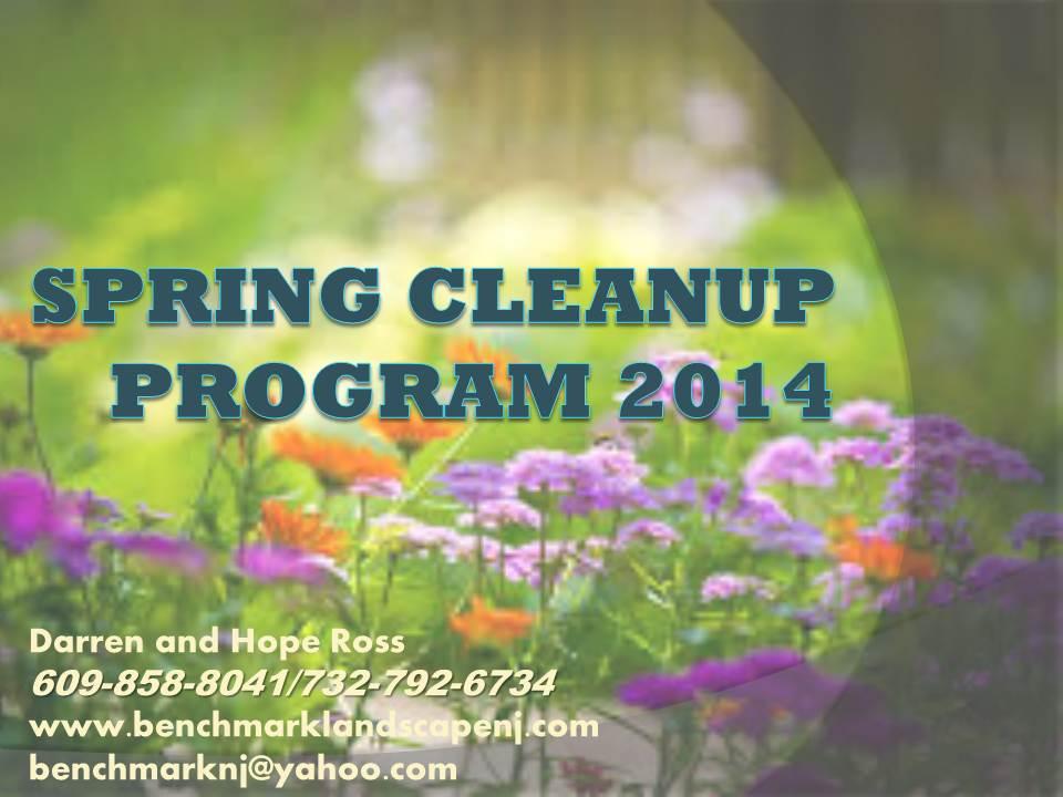 Spring CLEANUP by Benchmark Landscape LLC.
