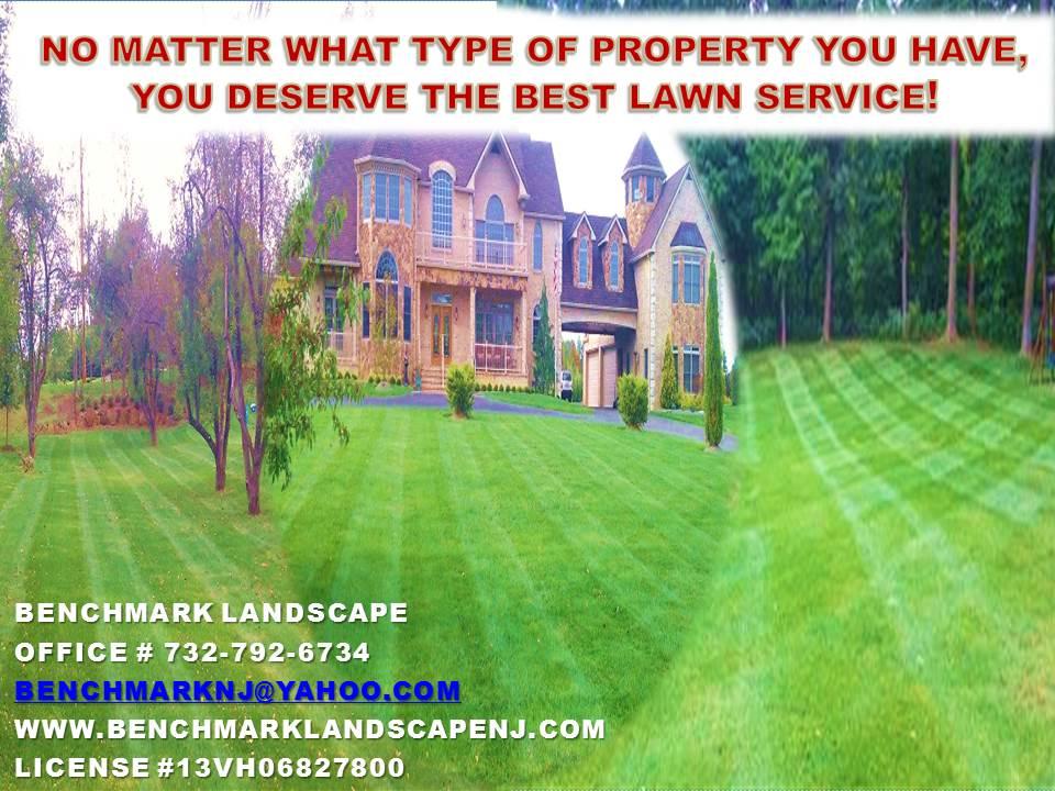 lawn by Benchmark Landscape LLC.