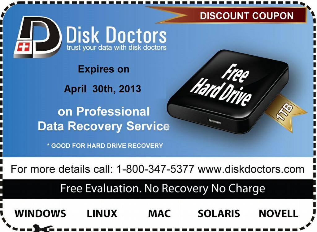 Tradus discount coupons for hard disk