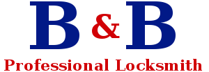 logo by B&B Professional Locksmith