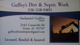 Guffey's Dirt & Septic Work