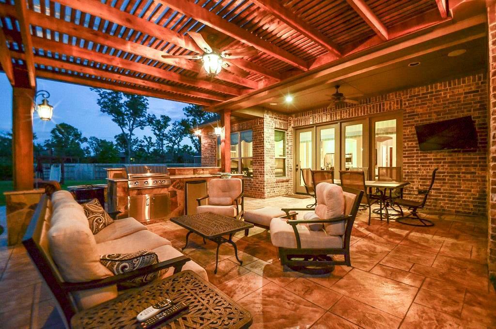 Lone Star Patio Builders Houston Tx 77068 281 773 1255 Cedar Pergola Outdoor Kitchen In Missouri City