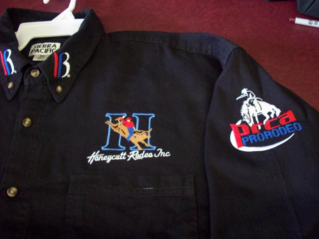 emb shirt by Embroidered Vision
