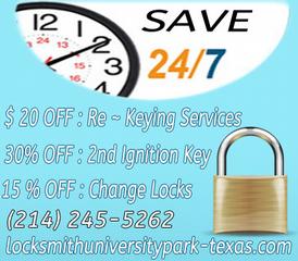 Locksmith University Park,TX