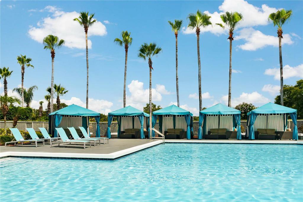 Pool by DoubleTree by Hilton Hotel Orlando Airport