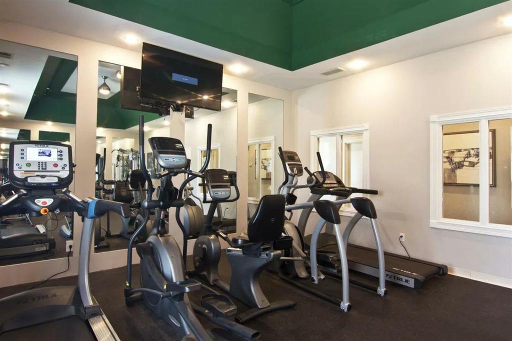 Fitness Center by The Resort at Lake Crossing Apartments