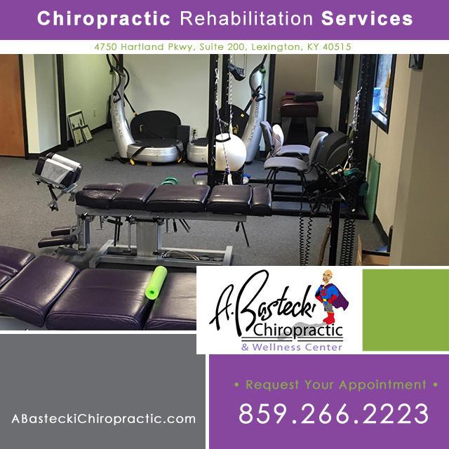 Chiropractic rehabilitation Lexington KY. A. Bastecki Chiropractic & Wellness Center offers chiropractic care in Lexington. Call for your appointment: 859-266-2223 -OR- https://www.abasteckichiropractic.com/ by A Bastecki Chiropractic