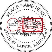 Notary at The Mailroom boxes, packing shipping direct mailing by The Mailroom of Kentucky