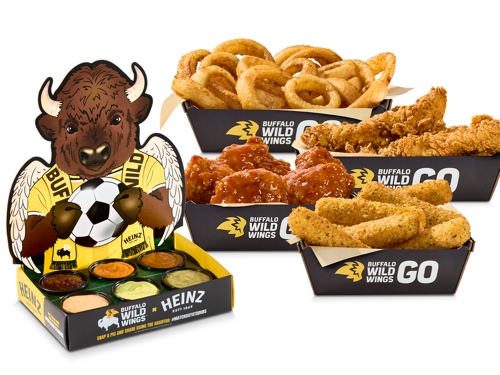 BWW Dip Flight Sampler by Buffalo Wild Wings