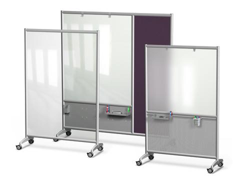 Rollin Products Mobile Glass Boards by Merge Works