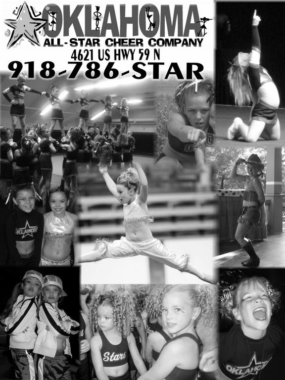 Oklahoma Allstar Cheer Company Grove OK 74344 8779624337