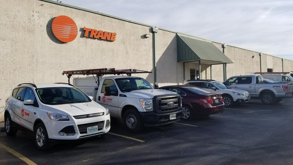 Springfield, MO Commercial HVAC sales office front entrance by Trane Commercial Sales Office