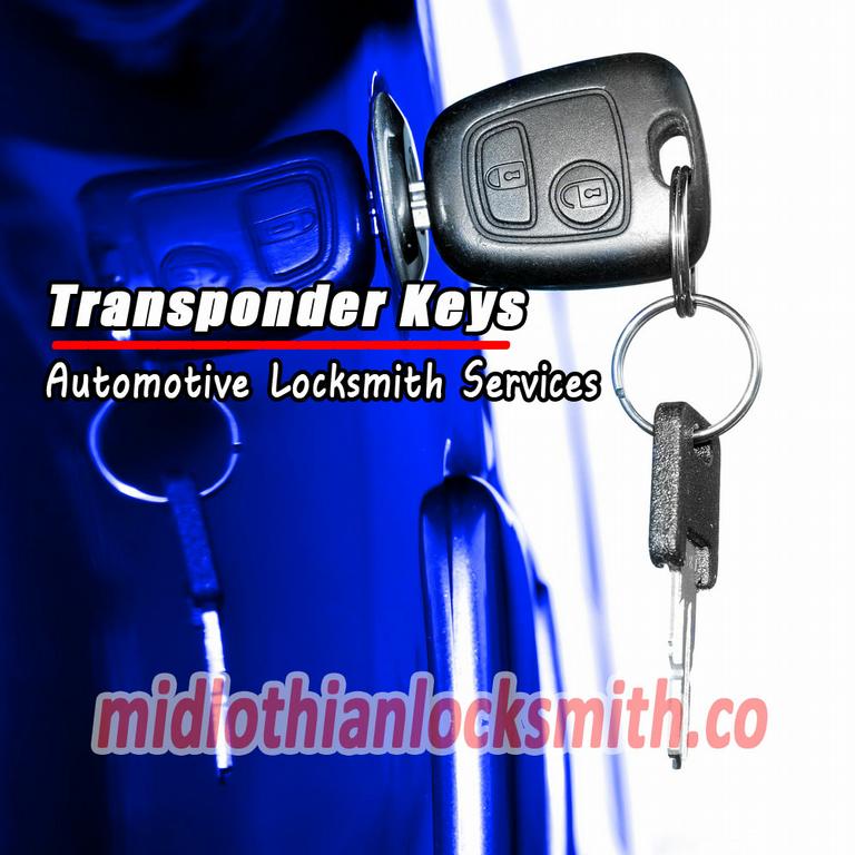 Midlothian-transponder-keys by Midlothian Locksmiths Co.