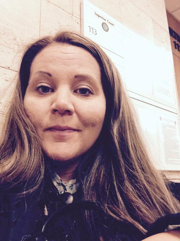 Attorney Karen Shinskie in D.C. Superior Court, successfully defending a client in a hearing for a Civil Protection Order, in February 2016. Attorney Shinskie represented the respondent in the case.  In the case, the judge dismissed the petition for civil protection order with prejudice, which means that the petitioner can never re-file the case.  An excellent result for the respondent!   by Shinskie Law Group