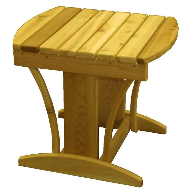 Fancy Side Table by Adirondack Central