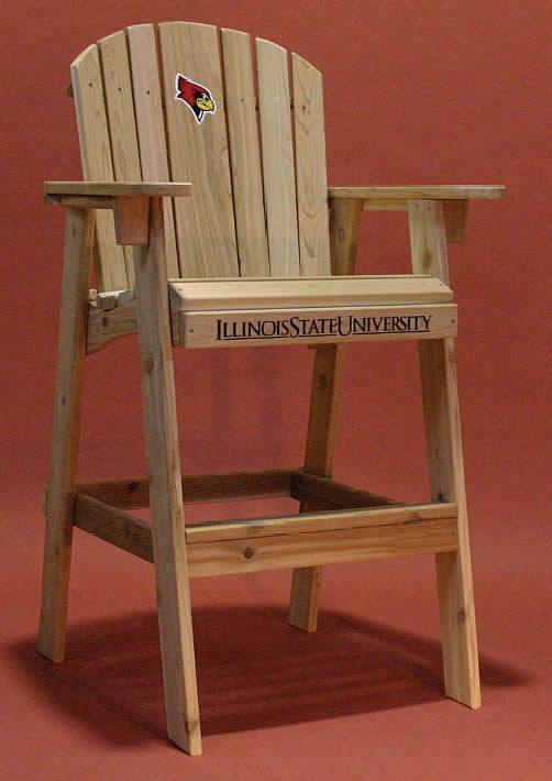 College logo Directors Chair by Adirondack Central