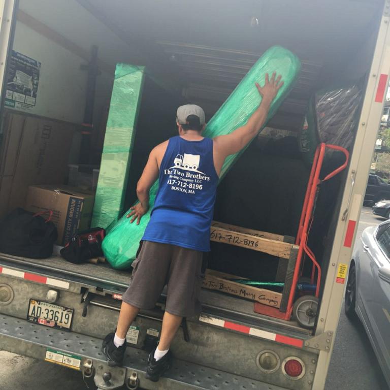the two brothers moving company.LLC Somerville MA 02145 6177128196