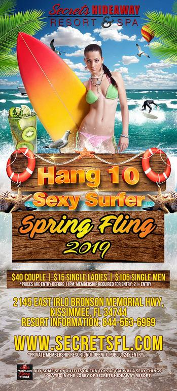 Spring Fling Takeover 2019 by Secrets Hideaway Resort & Spa / Club Secret