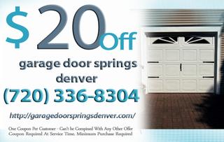 Garage Door Springs Denver