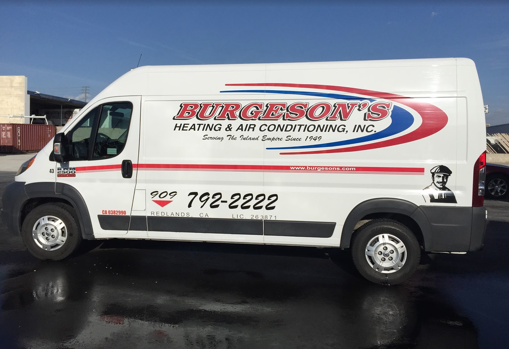 Burgeson's Heating and Air Conditioning, Inc Redlands CA 92374 909