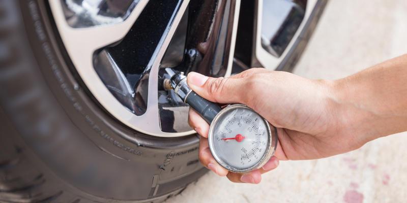 Have us check your tire pressure. by Landrum Lube