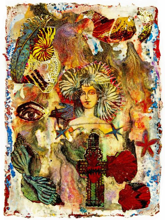 halena cline mix media paintin by Halena Cline Fine Art