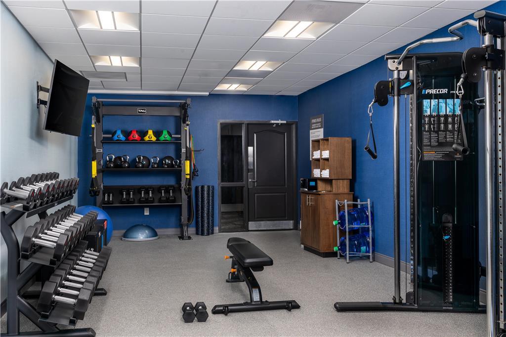 Health club  fitness center  gym by Hampton Inn Columbia-Downtown Historic District