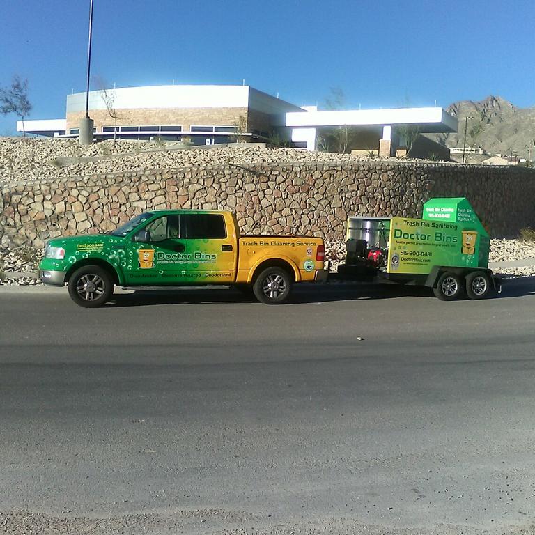 Doctorbins is a small veteran owned business in El Paso, Tx Trash can