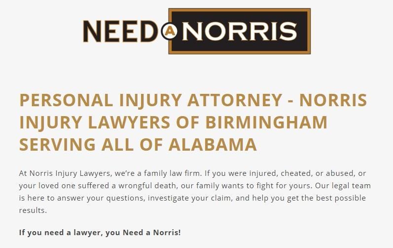  by Norris Injury Lawyers
