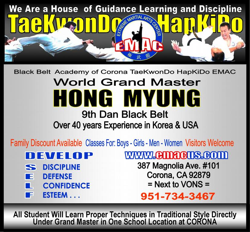 Extreme Martial Arts Center Corona CA 92879 9517343467