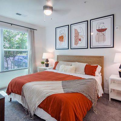 Bright Bedroom by Allure on Parkway