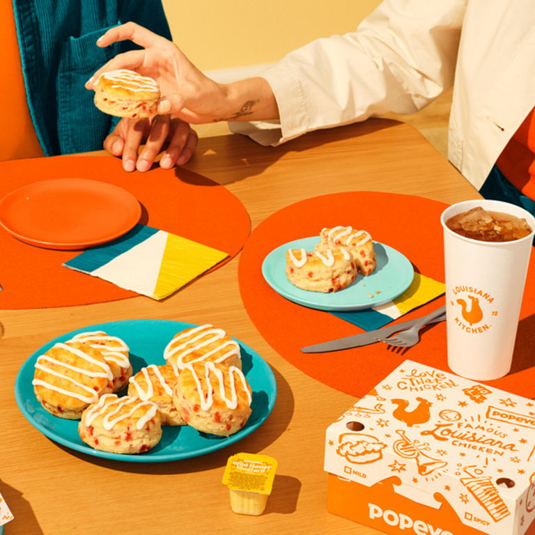 Popeyes Strawberry Biscuits by Popeyes Louisiana Kitchen