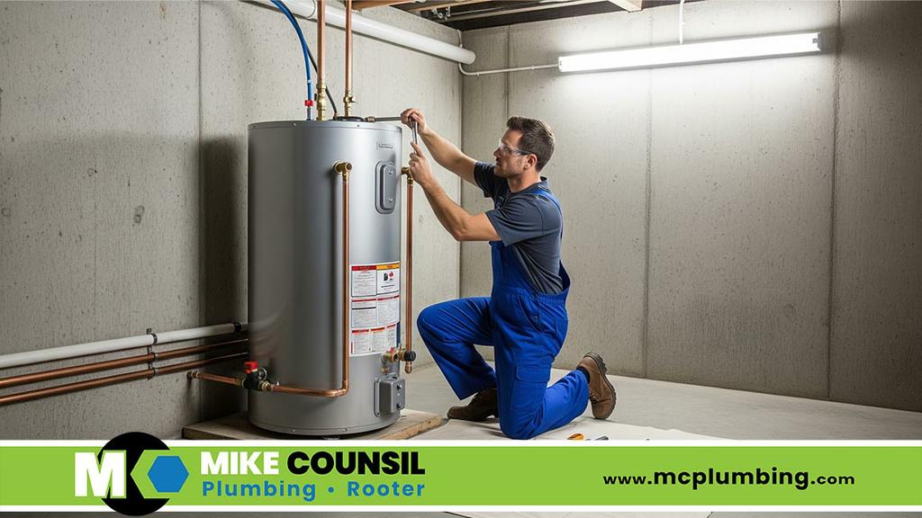 water heater repair in San Jose, CA by Mike Counsil Plumbing and Rooter