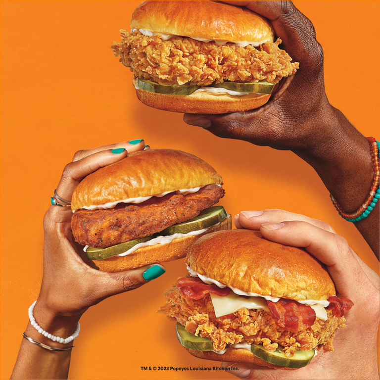 Popeyes Chicken Sandwiches by Popeyes Louisiana Kitchen